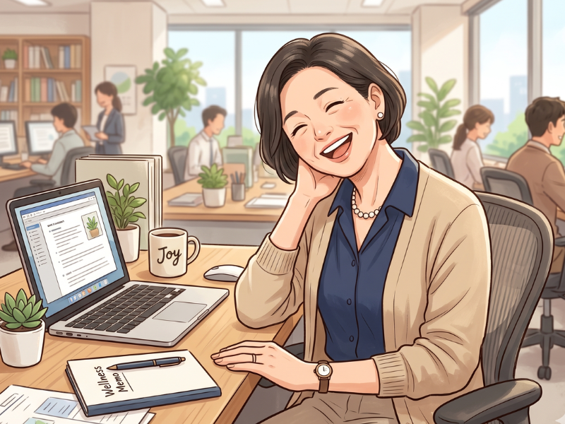 50代女性会社員